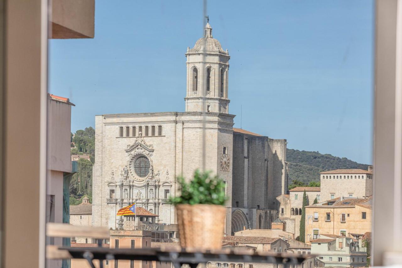 Апартаменты Flateli Penthouse Jaume I Жирона Экстерьер фото